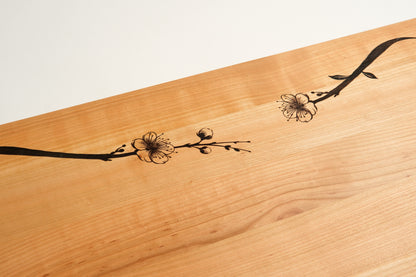 Cherry Wood Serving Board - Blossom No. 1