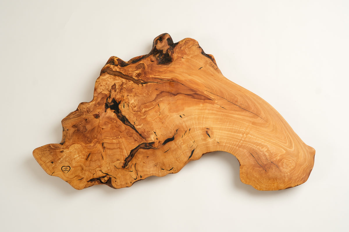 Handcrafted Olive Wood Serving Board No. 2