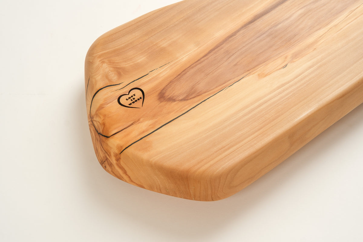 Handcrafted Olive Wood Serving Board No. 7