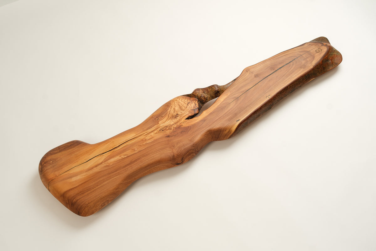 Handcrafted Olive Wood Serving Board No. 4