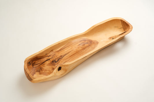 Olive Wood Serving Bowl