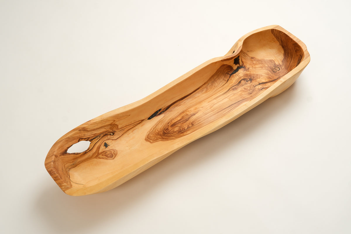 Olive Wood Serving Bowl