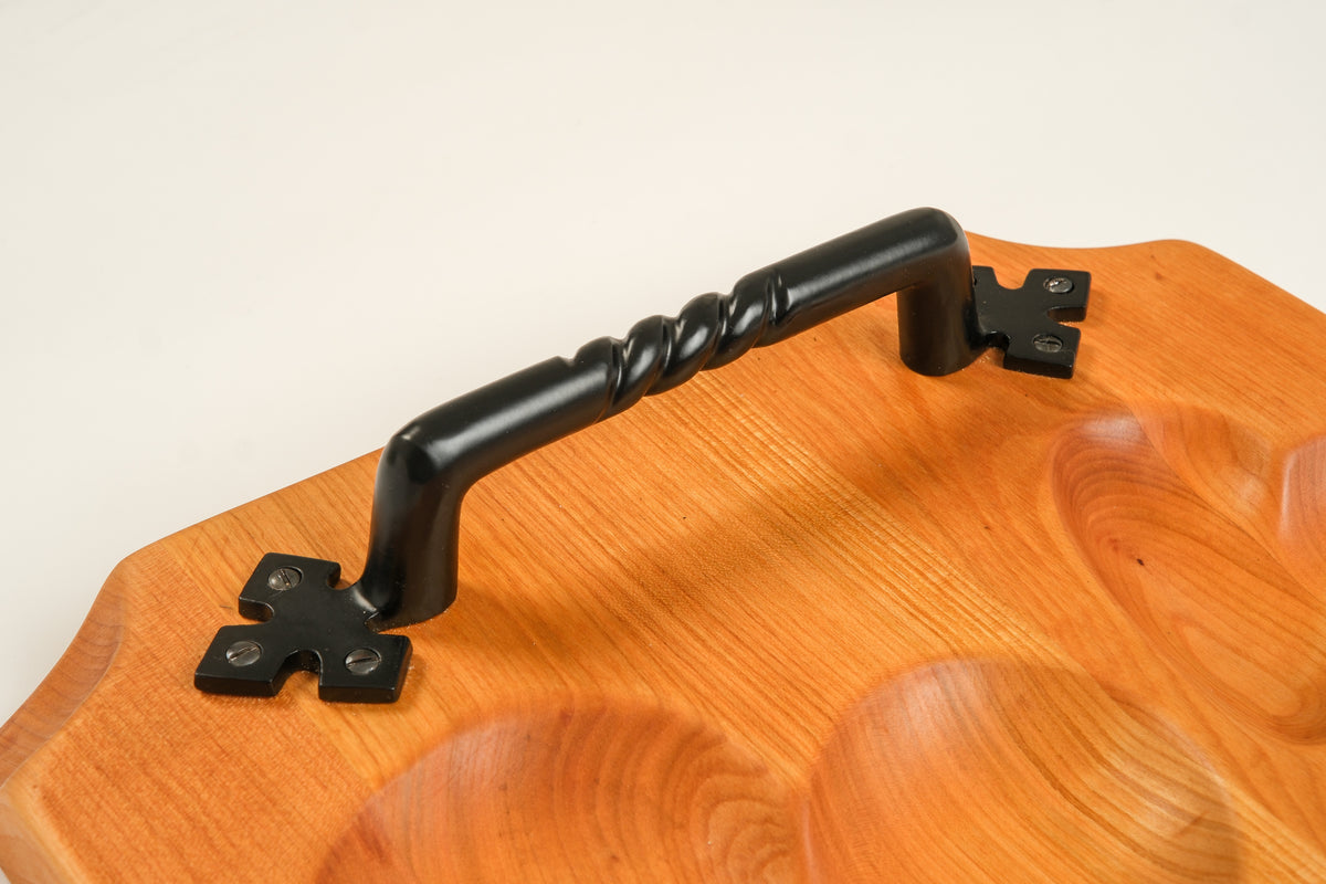 Cherry Wood Heart Serving Board