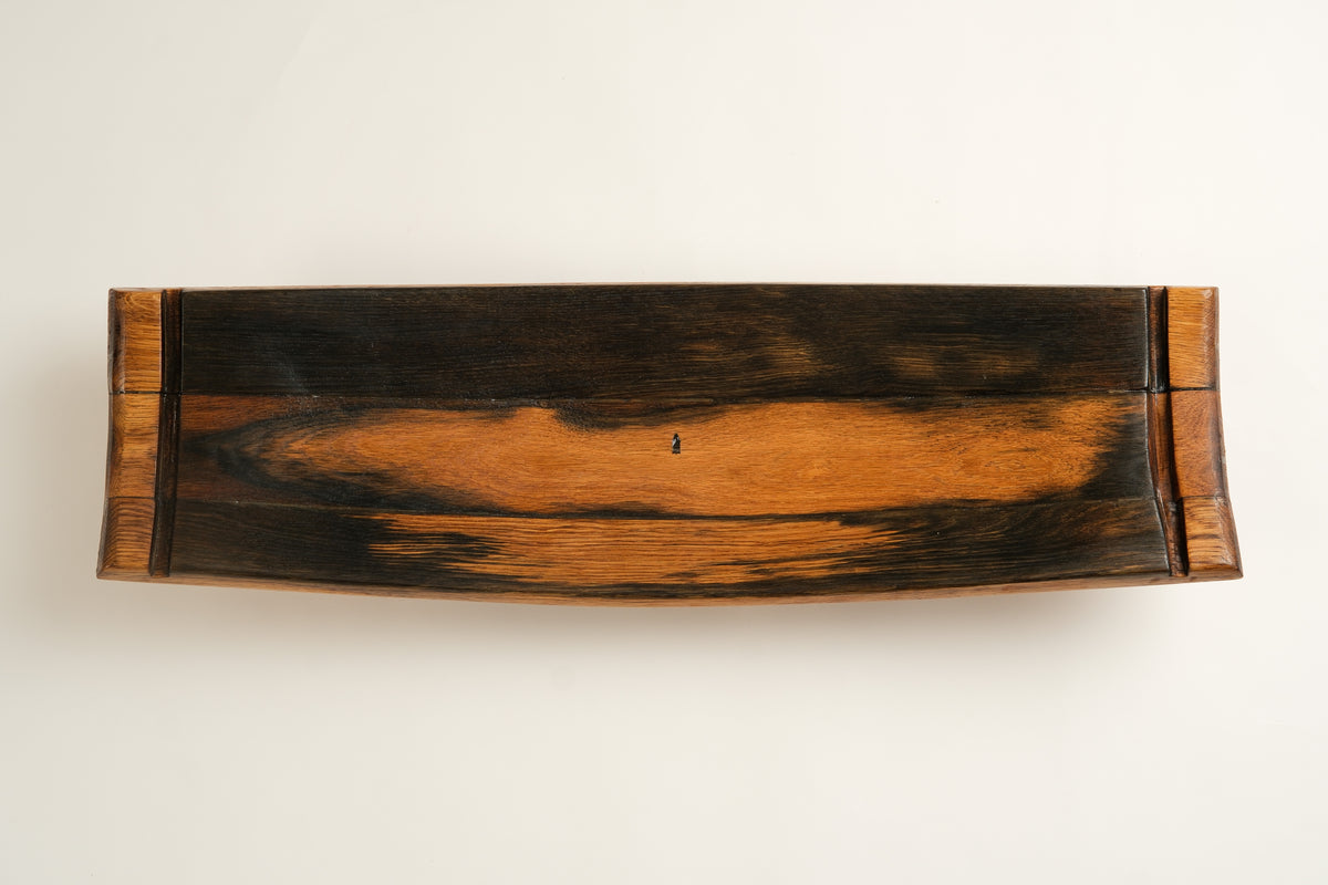 Handcrafted Wine Barrel Wood Fruit Bowl No. 2