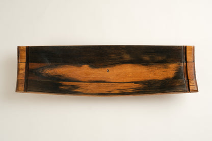 Handcrafted Wine Barrel Wood Fruit Bowl No. 2